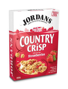 Country Crisp Strawberry 500g - Jordans - Crisdietética