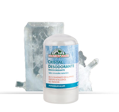 Desodorizante cristal mineral 60gr Corpore Sano - Crisdietética