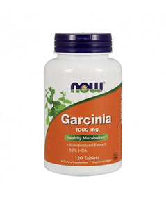 NOW Garcinia 1000mg 120 Tablets - Celeiro da Saúde Lda