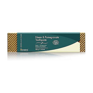 Organique Neem and Pomegranate Toothpaste 150g - Himalaya Herbals - Crisdietética
