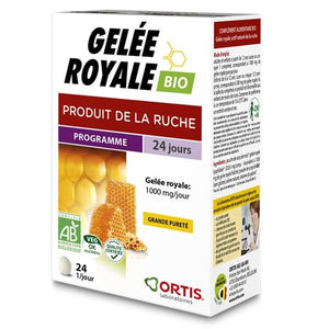 Geleia Real Fortific 24 Comprimidos - Ortis - Crisdietética