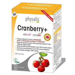 Cranberry + 30 Tablets - Physalis - Crisdietética