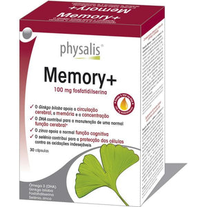 Memory + 30 Cápsulas - Physalis - Crisdietética