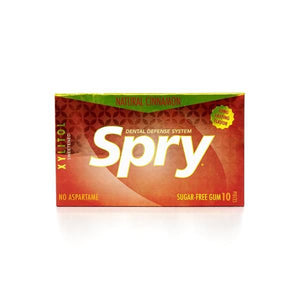 Sugarless Cinnamon Chewing Gum - Spry - Crisdietética