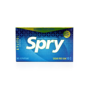 Chewing-gum à la menthe sans sucre - Spry - Crisdietética