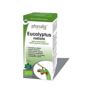 Essential Oil Eucalyptus Radiata 10ml - Physalis - Crisdietética
