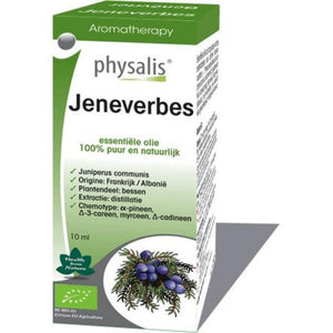 Juniper Essential Oil 10ml - Physalis - Crisdietética