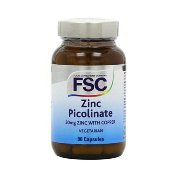 Zinc Picolinate 30 Cápsulas - FSC - Crisdietética