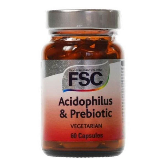 Acidophilus & Prebiotic 60 Cápsulas - FSC - Crisdietética