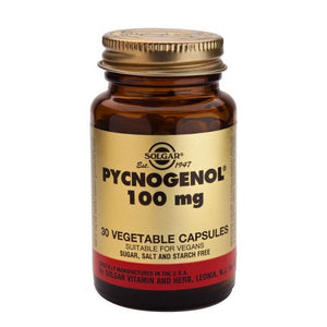 Pycnogenol 100mg 30 Capsules - Solgar - Crisdietética