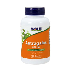 Astragalus 500mg 100 Capsules - Now - Chrysdietética