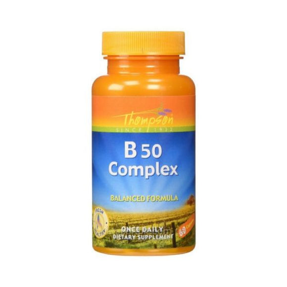 Vitamina B50 Complex 30 Cápsulas - Thompson - Crisdietética
