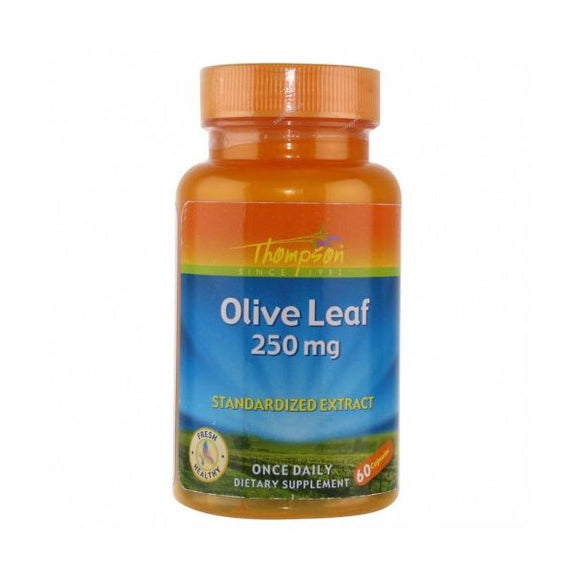 Olive Leaf 250mg 60 Cápsulas - Thompson - Crisdietética