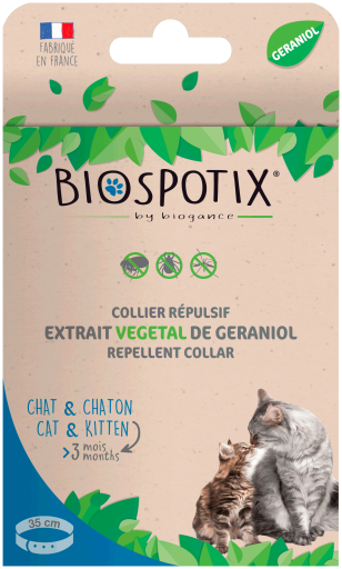 Collar para gatos Biogance Biospotix 35cm - Chrysdietética