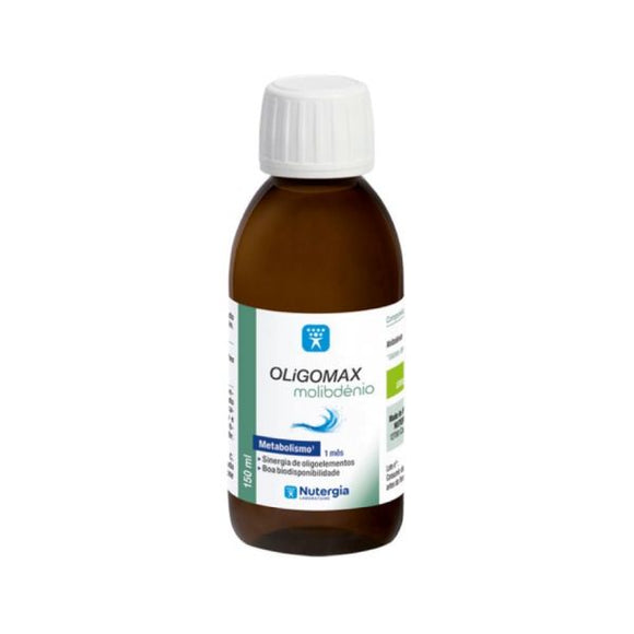 Oligomax Molibdénio 150ml - Nutergia - Crisdietética