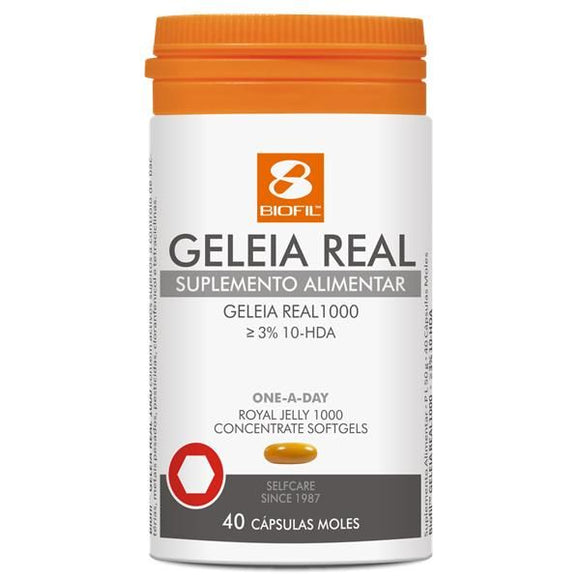Geleia Real 1000 40 Cápsulas - Biofil - Crisdietética