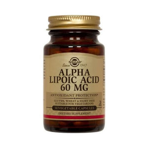 Alpha Lipoic Acid 60mg 30粒-Solgar-Crisdietética