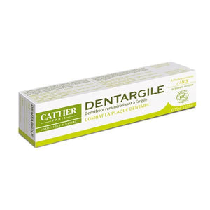 Clay Toothpaste + Anise 75ml - Cattier - Crisdietética