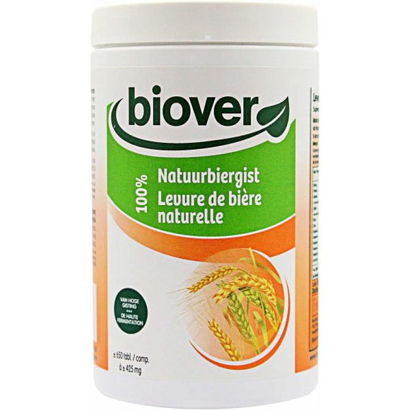 Levedura de Cerveja 650 Comprimidos - Biover - Crisdietética