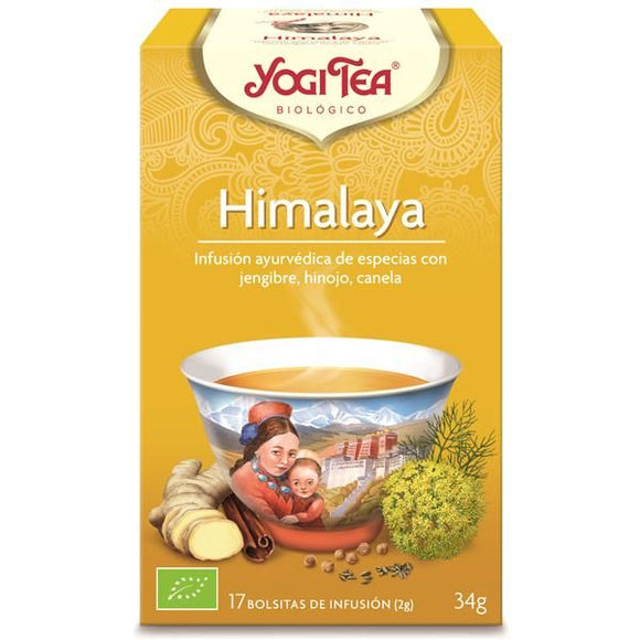 Infusão Himalaya 17 Saquetas - Yogi Tea - Crisdietética
