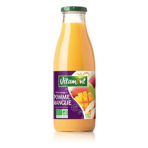 Bio-Apfel-Mango-Saft 750ml - Vitamont - Crisdietética