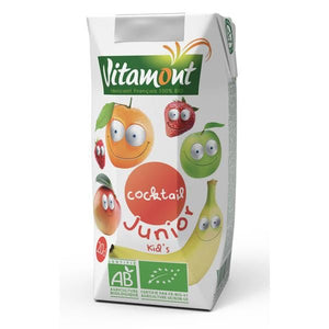 Juice Bio Cocktail Junior 200ml - Vitamont - Crisdietética