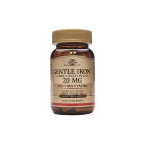 Gentle Iron 20mg 90 cápsulas - Solgar - Crisdietética