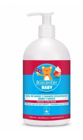 Gel Banho e Shampoo Baby Eco-Bio - Biocenter - Crisdietética