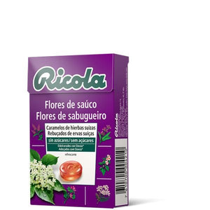 Swiss Herb Sweets Flores Sabugueiro 50g - Ricola - Crisdietética