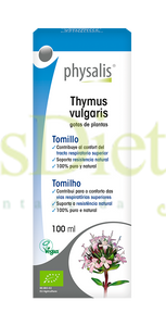 Thymus Vulgaris Gotas 100ml - Physalis - Chrysdietética