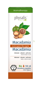 Óleo Essencial Macadamia 100ml - Physalis - Crisdietética
