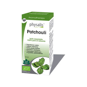 Ätherisches Patchouliöl 10ml - Physalis - Crisdietética