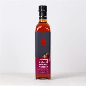 Organic Red Wine Vinegar 500ml - ClearSpring - Crisdietética