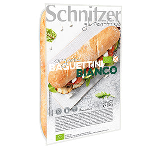 Baguette Branca Sem Glúten 200gr - Schnitzer - Crisdietética