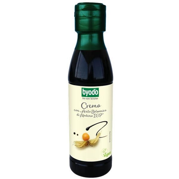 Creme Vinagre Balsâmico Biológico 150ml - Byodo - Crisdietética