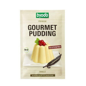 Pudding à la vanille bio sans gluten 36g - Byodo - Crisdietética