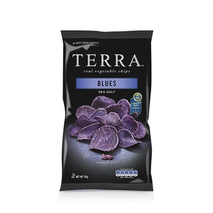 Blaue Kartoffelchips 110g - Terra - Crisdietética