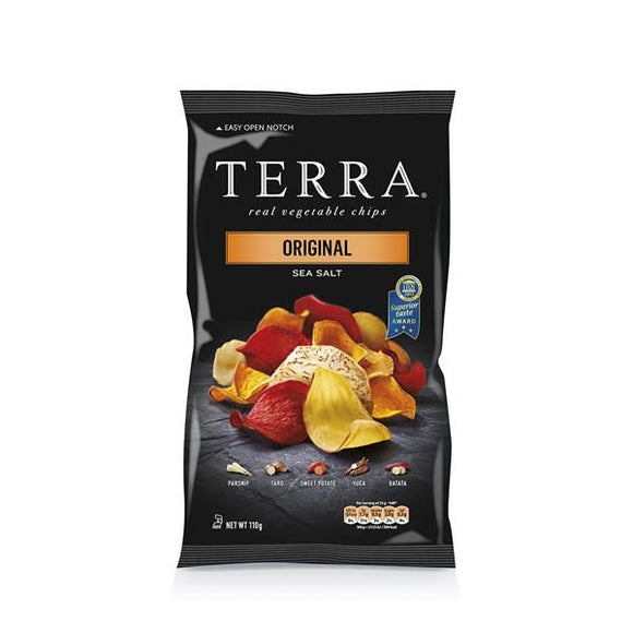 Batata Chips Exótica de Vegetais 110g - Terra - Crisdietética