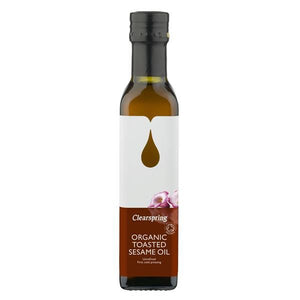 Organic Toasted Sesame Oil 250ml - ClearSpring - Crisdietética
