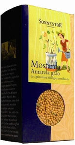 Yellow Mustard in Biological Grain 120g - Sonnentor - Crisdietética