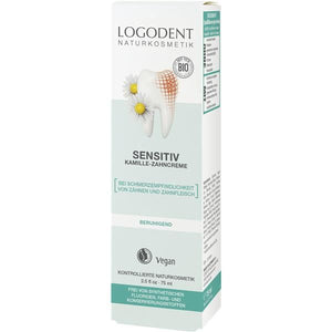 Sensitive Chamomile Toothpaste 75ml - Logona - Crisdietética