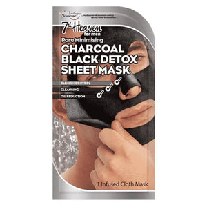 Coal Towel Mens Facial Mask - Montagne Jeunesse - Crisdietética