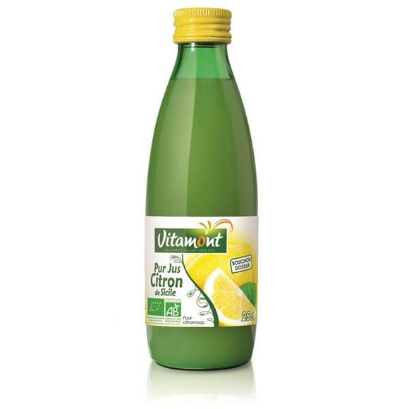 Sumo Bio Limão (Garrafa) 250ml - Vitamont - Crisdietética