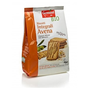 Whole Biscuits with Organic Oats 300g - Germinal - Crisdietética
