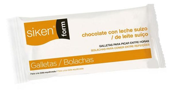 Snacks de Chocolate ao Leite 22g - Siken Form - Crisdietética