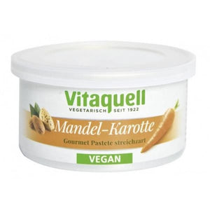 Organic Almond and Carrot Spread 125g - Vitaquell - Crisdietética