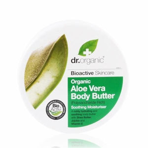 Body Butter with Aloe Vera 200ml - Dr.Organic - Crisdietética