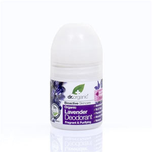 Lavender Deodorant 50ml - Dr.Organic - Crisdietética