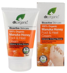 Manuka Honey Foot Cream 125ml - Dr.Organic - Crisdietética