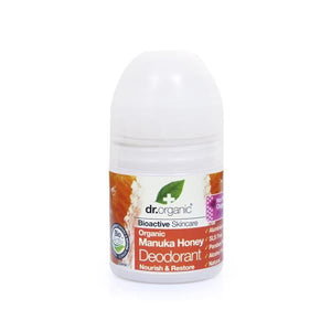Desodorante Miel de Manuka 50ml - Dr.Organic - Crisdietética
